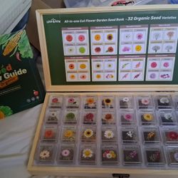 Garden Seed Bank 32 Organic Varieties