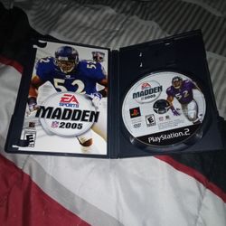 Madden 2005 Ps2 Game 
