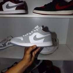Jordan 1 Lows wolf grey 