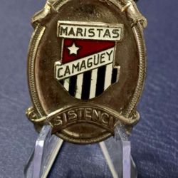 Medalla Colegio Maristas-camaguey-cuba-asistencia
