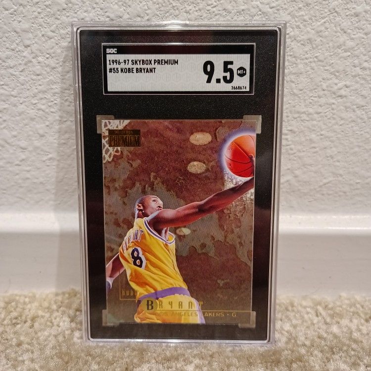 1996-97 Skybox Premium Kobe Bryant RC SGC 9.5