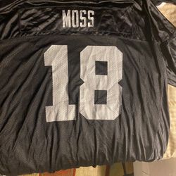 Randy Moss Raiders Jersey