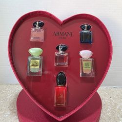 Armani beauty 6Pcs 7ml Parfum Set Miniature Fragrance Gift Set (Limited Edition)