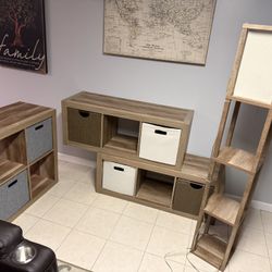 Cubic Storage Organizer and Lamp