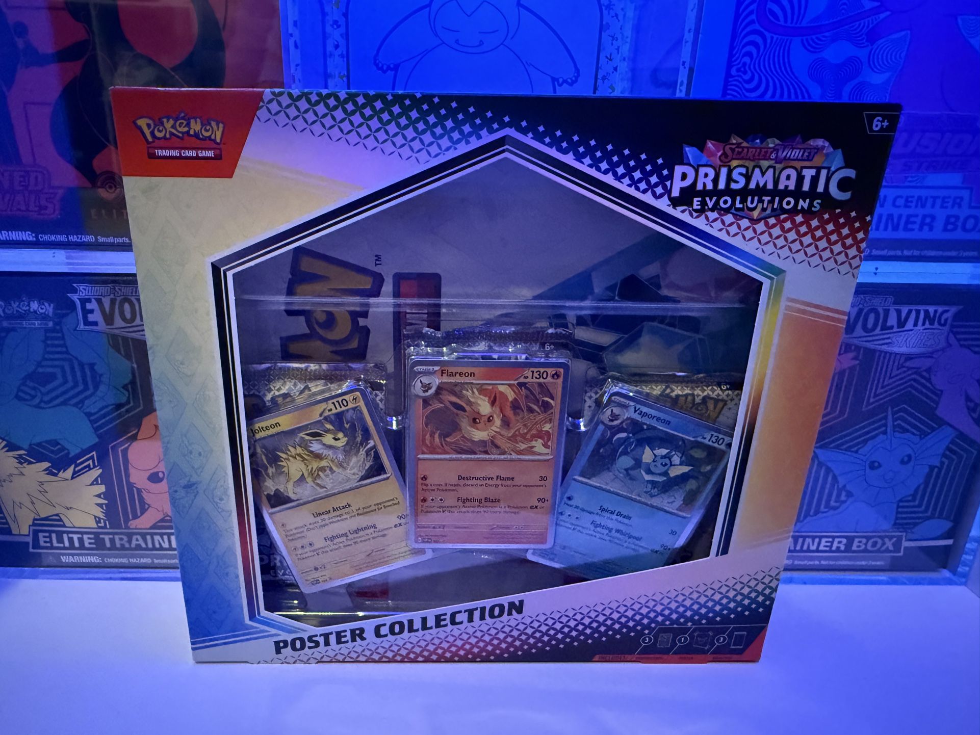 Pokemon Prismatic Evolution poster collection
