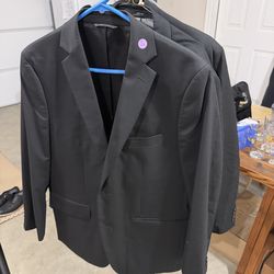 Black Apt 9 Suit Jacket -  40S