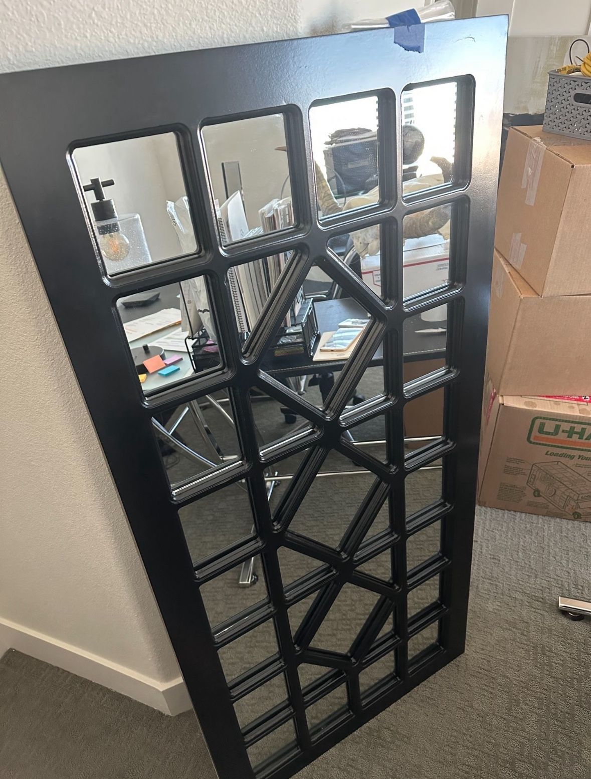 2 DAYS LEFT ALL OFFERS CONSIDERED Pottery Barn Floor/Wall Mirror — Retail $1000 — Excellent Condition — MUST SELL by Nov 29