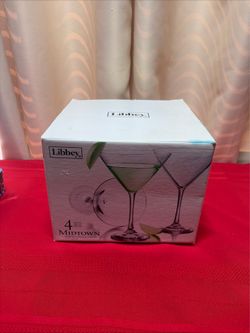 Libbey Midtown Martini Glasses, Set of 3