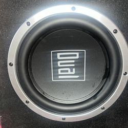 10 Inch Car Subwoofer By Dual (Speaker Only)