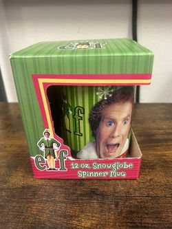 Elf Snow globe Spinner Mug 