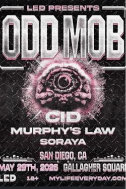 Odd Mob physical ticket
