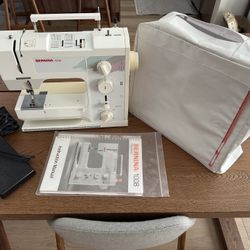 Bernina 1008 Sewing Machine w/ Foot Pedal & Instruction Manual