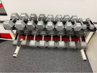 Dumbbells and stand