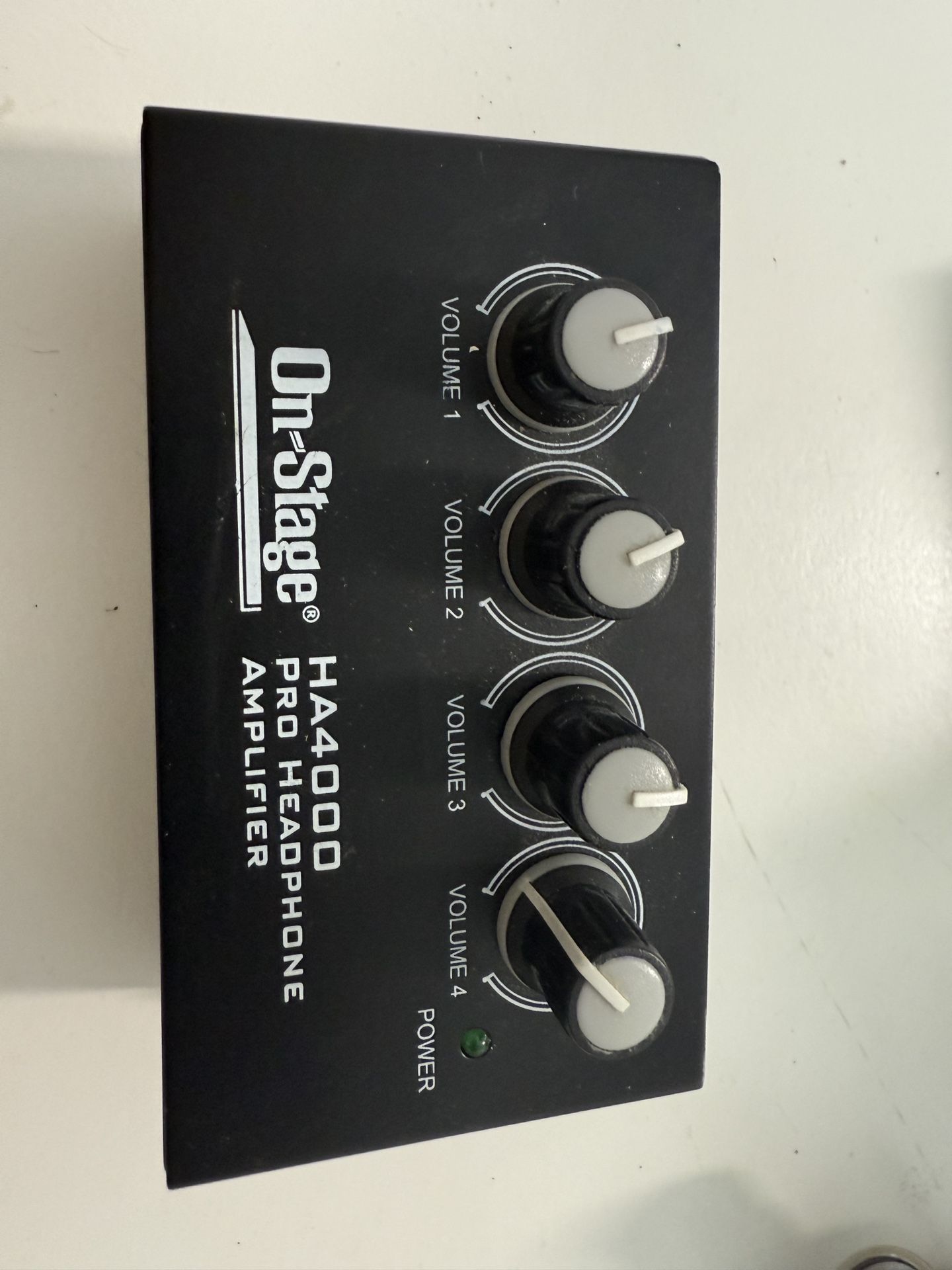 On Stage Headphones Amplifier