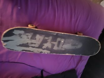 Used Complete Skateboard with Graphic Deck