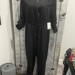 Brand New DR2 Black Pants Jumpsuit Romper Size Large