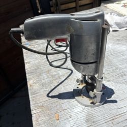 Vintage Craftsman 3/8” Variable Speed Reversing Drill with Router Base – Made in USA – $40