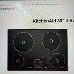 Kitchenaid 30 Inch 4 Burner Induction Cooktop