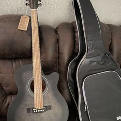 brand new donner acoustic guitar 