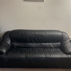 Leather Sofa 