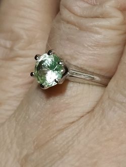 White Gold Engagement Ring  Thumbnail