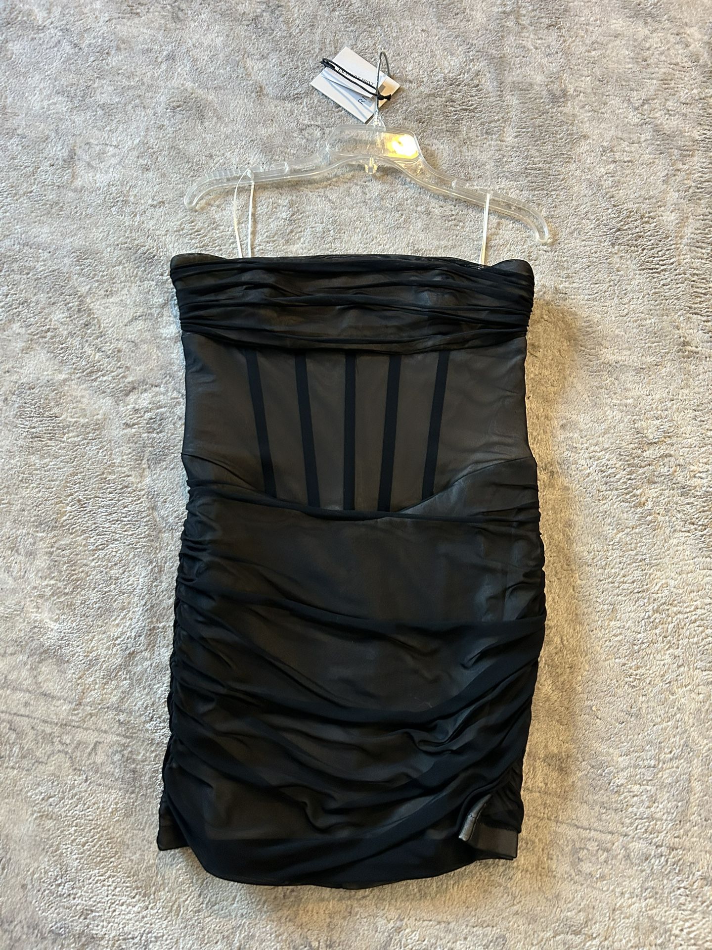 Hoco black dress