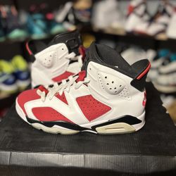 Air Jordan 6 Carmine Size 8 $120