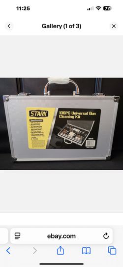 106pc Stark Universal Gun Cleaning Kit Rifle Pistol Handgun Shotgun Firearm NEW96046