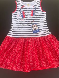 Disney’s Mickey and Minnie Mouse Girls Dress Size  L (10-12)