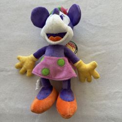 Disney Minnie Mouse 7” Orange & Purple Doll