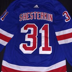 New York Rangers #31 Shesterkin Jersey