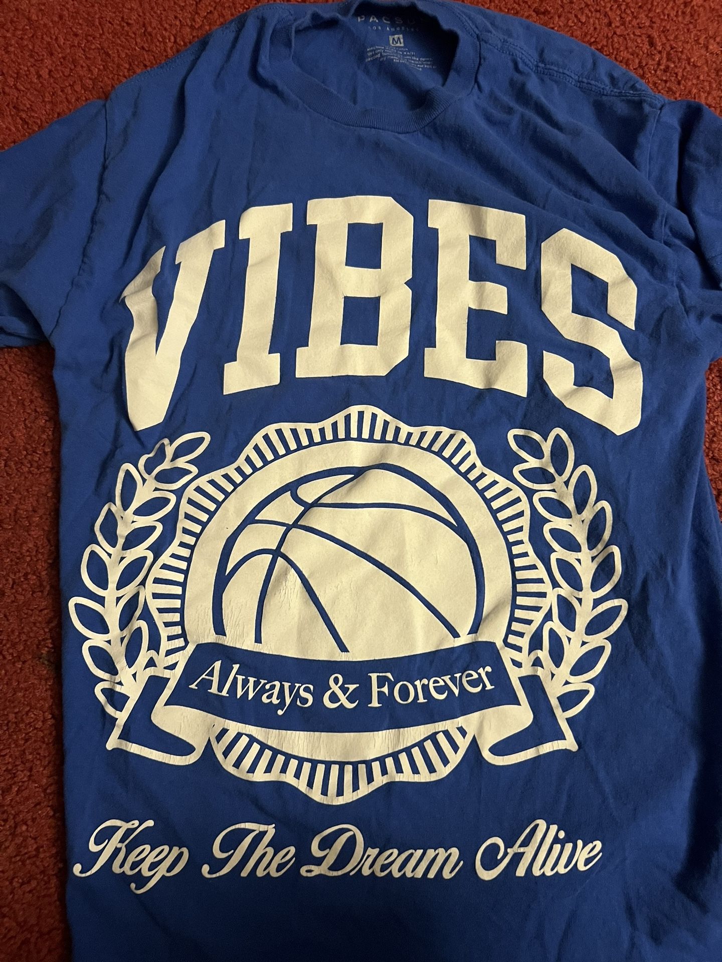 Pacsun Blue Graphic Tee