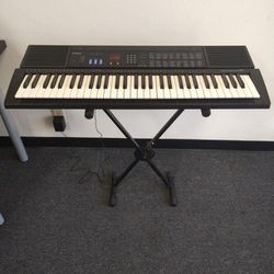Casio CTK-540 Musical MIDI Keyboard Digital Piano + Stand + AC Adapter