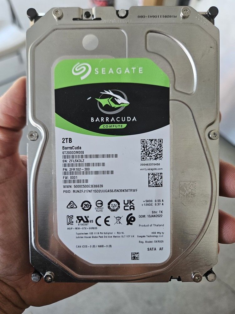 2tb Hard Drive