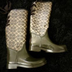 Coach Rain Boots