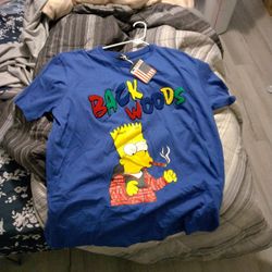 Backwoods Bart Simpson Shirt