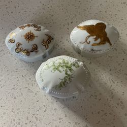 Trinkets Boxes, Sett Of 3 , Japan Maryland China 