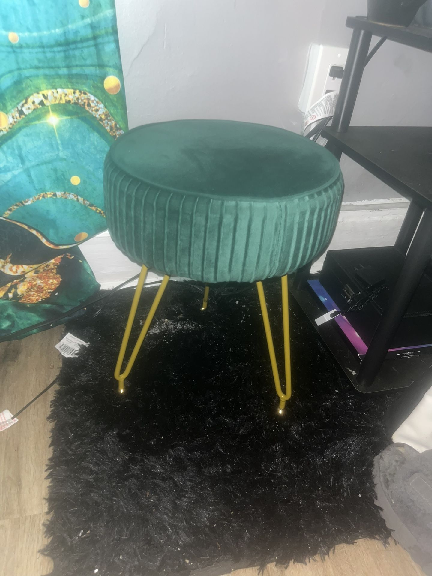 Green And Gold Stools