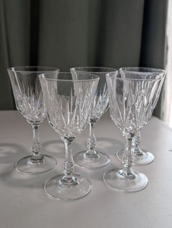 Crystal Wine Water Goblet Stemware Glasses 