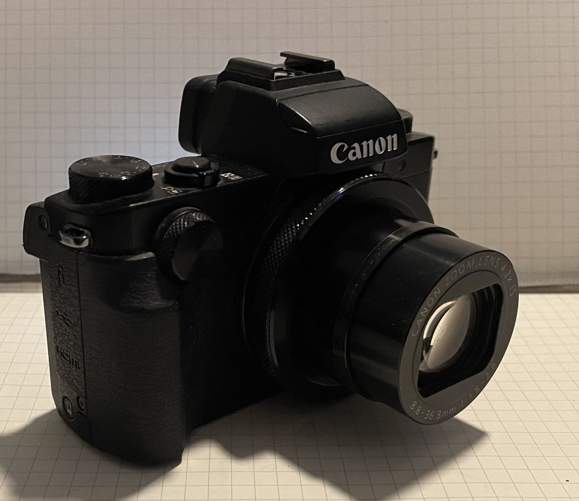 Canon PowerShot G5X Digital Camera 20.2 MP 4.2x zoom EX condition