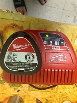 milwaukee m12 charger and battery