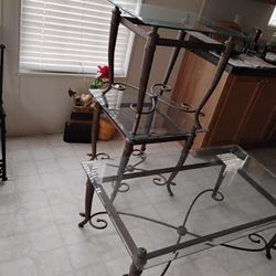 3 Piece , Coffee Table, 2 End Tables