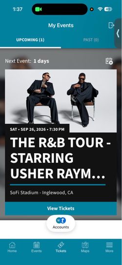 The R&B Tour – Usher Raymond Tickets