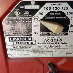 Lincoln Ac Arc Welder