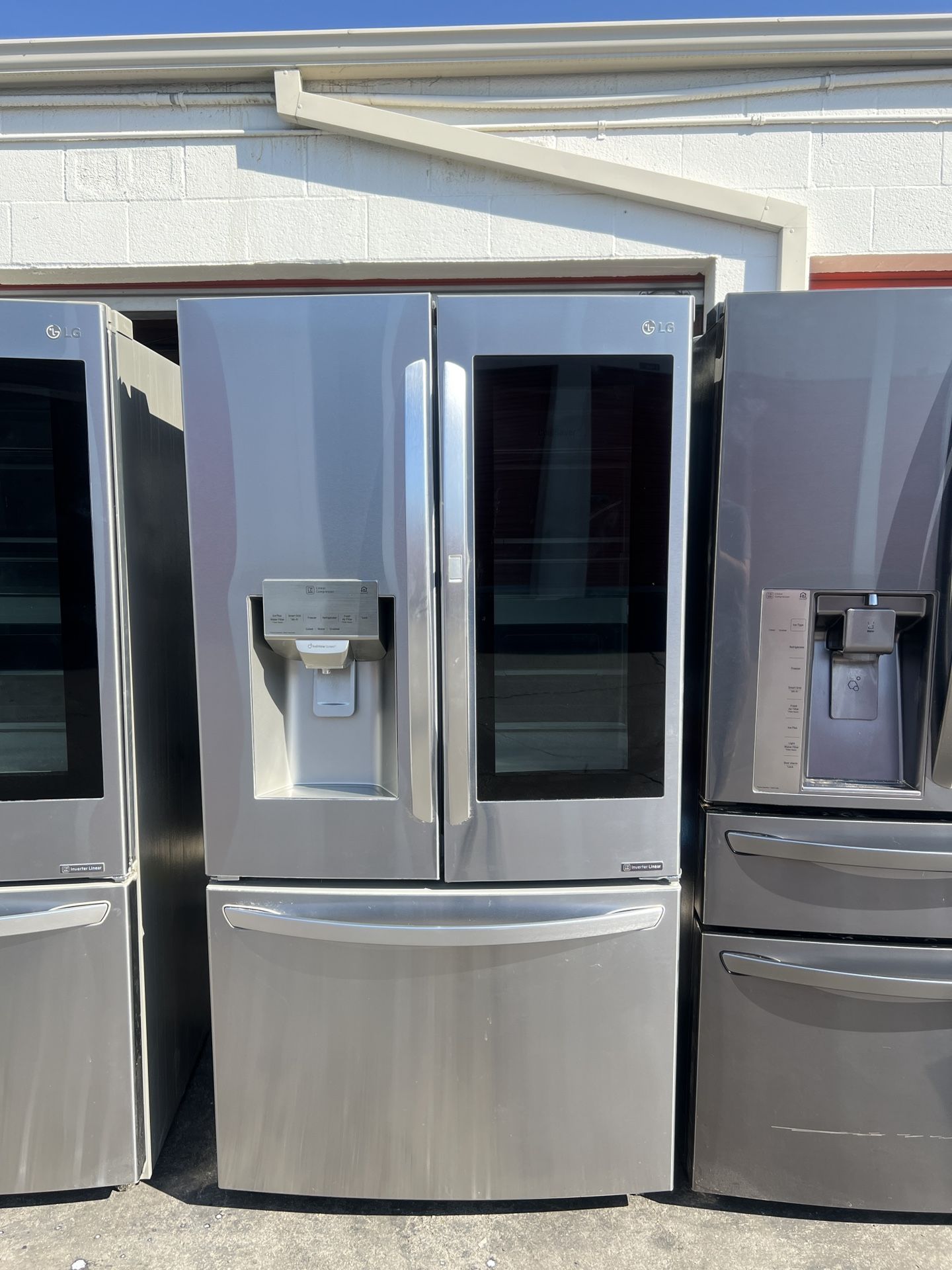 Lg French Door Refrigerator Stainless Steel ( Instaview