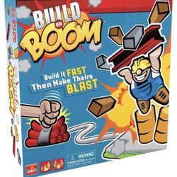 Goliath Build or Boom Game - Family Fun Building Game - STEM