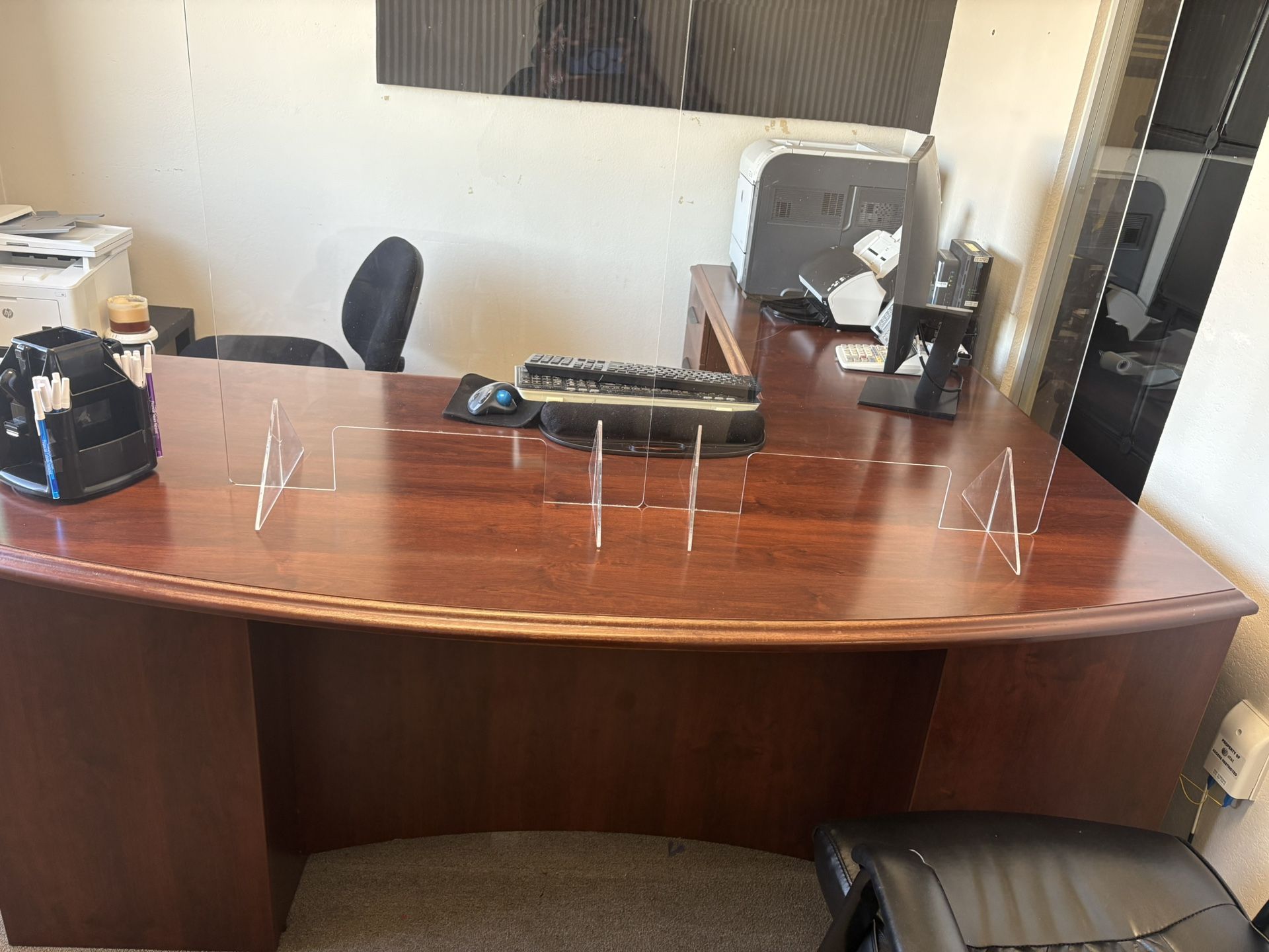 Desk L-shaped Executive Desk
