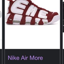 Supreme Uptempo Up For Grabs Deadstock 