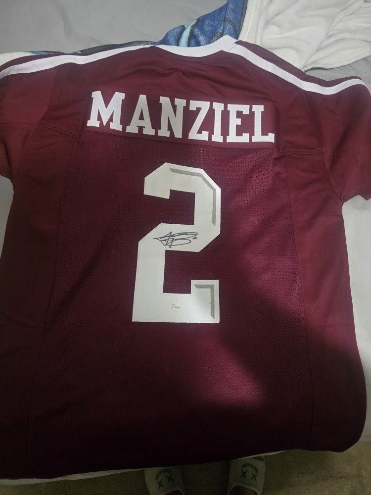 JSA Certified Johnny Manziel Jersey 
