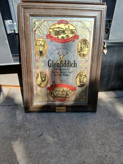 Old Glenfiddich Mirror